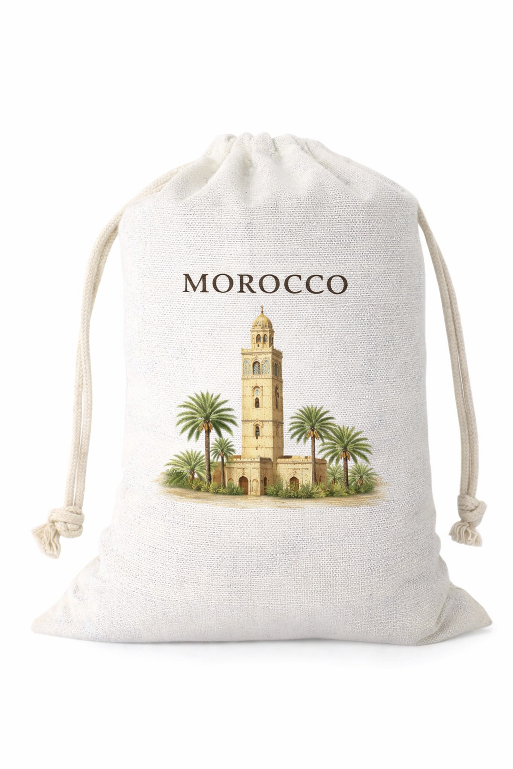 Morocco Frosted Glass Tumbler with Straw & Bag – 16oz Glass Cup