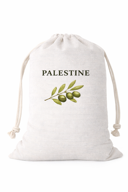Palestine Frosted Glass Tumbler with Straw & Bag – 16oz Glass Cup